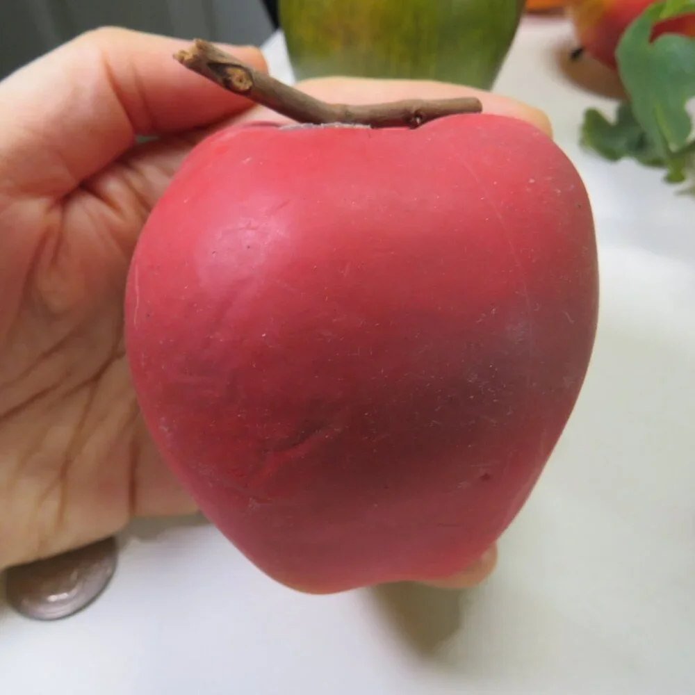 Large Vintage faux fruit collection for decor (variety of sizes)